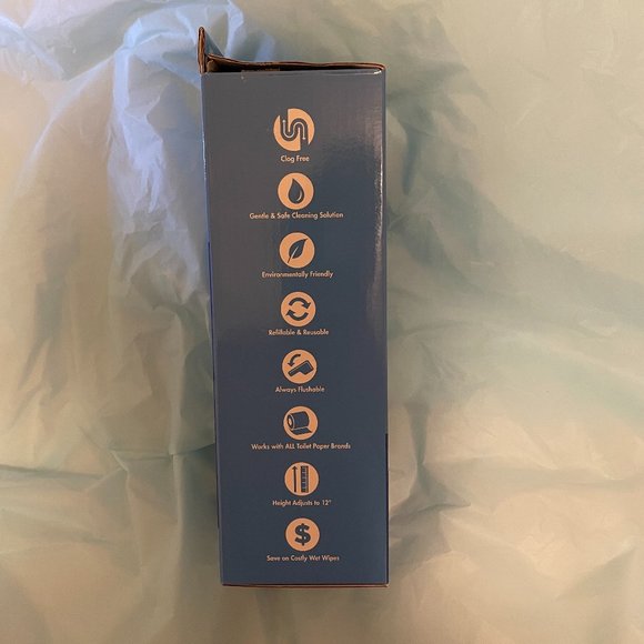 Bidet in a Bottle (Toilet Tissue Moistener) Tidy Hiny (NEW & UNUSED) - Picture 6 of 13